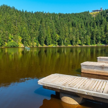 Mummelsee i Schwarzwald