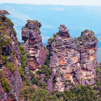 The Tree Sisters set fra Echo Point - Blue Mountains - New South Wales