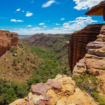 Kings Canyon i Watarraka National Park, Northern Territory - Australien