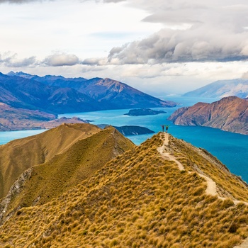 Vandring nær Wanaka på Sydøen - New Zealand