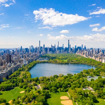 Golfbane i Central Park i New York - USA