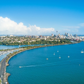 Luftfoto af Auckland, New Zealand