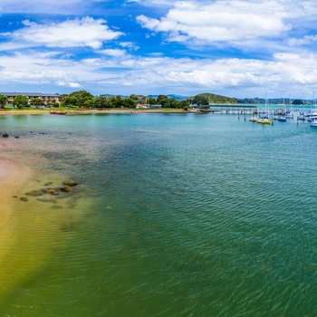 Te Ti Bay, Bay of Islands på Nordøen - New Zealand