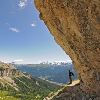 På vandretur i Dolomitterne, Norditalien