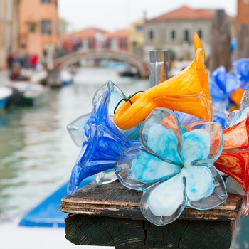 Murano glas - populær souvenir i Venedig, Norditalien