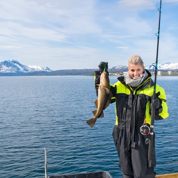 På fisketur i Norge