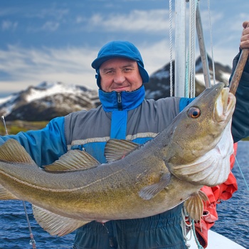 På fisketur i Norge