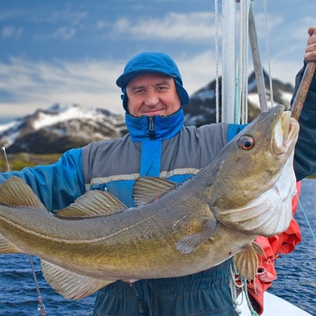 På fisketur i Norge