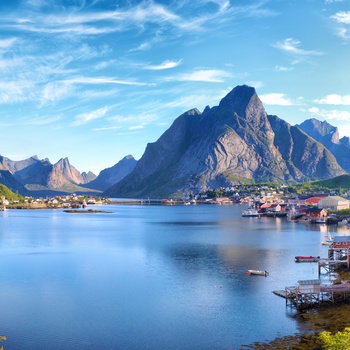 Fiskebyen Reine - Lofoten i Nordnorge