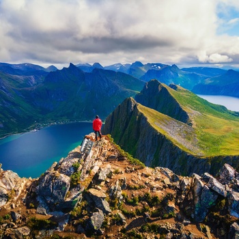 Senja Island i den nordlige del af Norge