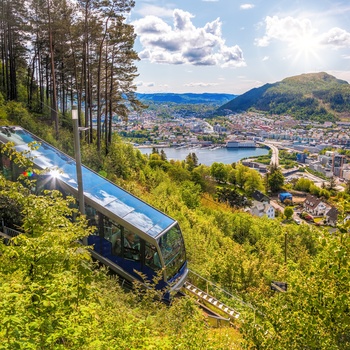 Kabelbanen i Bergen, Norge