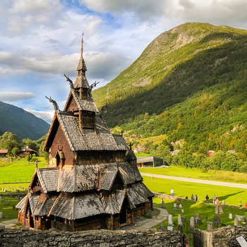 Borgund Stavkirke i Norge