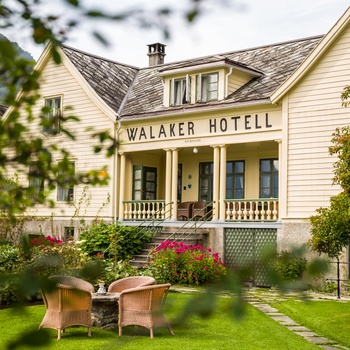 Hovedhuset ved Walaker Hotel, Norge