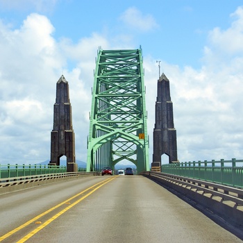 Yaquina Bay Bridge i Newport, Oregon