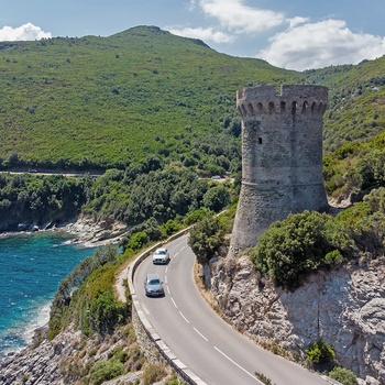 Panoramaruten på Cap Corse på Korsika - Frankrig
