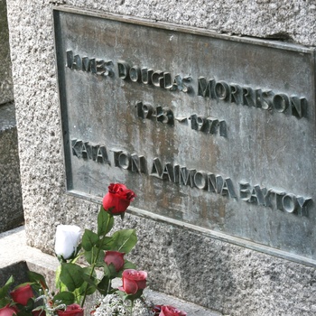 Jim Morrisons gravsted i Paris 