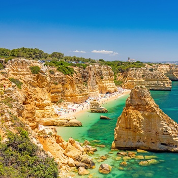  Marinha strand langs Algarvekysten - Portugal