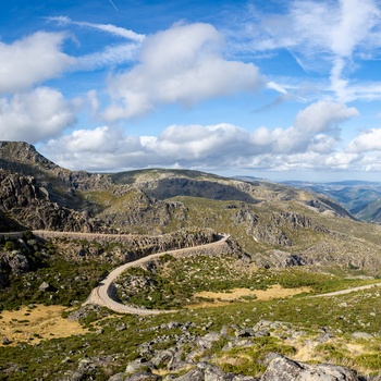 Vej gennem Serra da Estrela Natural Park - Portugal