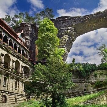 Pravcicka Gate i Bøhmiske Schweiz