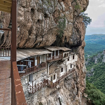 Prodromos klosteret på Peloponnes - Grækenland