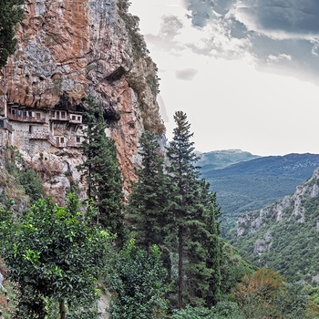 Prodromos klosteret på Peloponnes - Grækenland