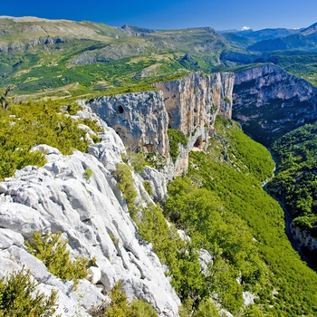 Kløften Gorges du Verdon, Provence i Frankrig