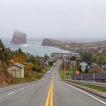 Percé by og Rock i Quebec, Canada