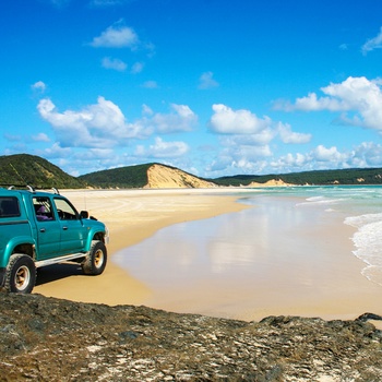 Rainbow Beach i Queensland, Australien