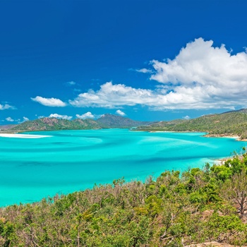 Whitehaven Beach, The Whitsundays i Queensland, Australien