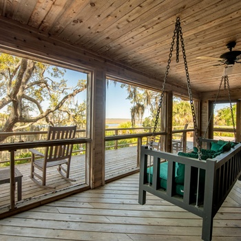 Lodge on Little St. Simons Island - Veranda, Georgia