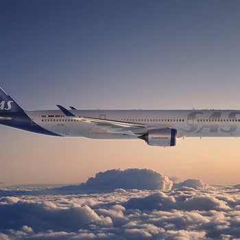 SAS fly Airbus A350