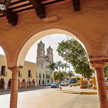 San Gervacio katedralen i Valladolid - Yucátan i Mexico