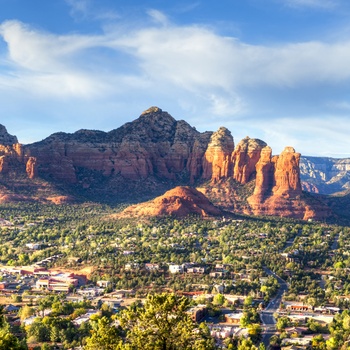 Sedona og orangerøde klipper i Arizona - USA