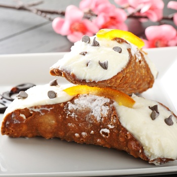 Cannoli - populær dessert på Sicilien