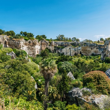 Den arkæologiske park i Siracusa 