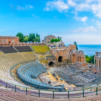 Det græske teater i Taormina på Sicilien 