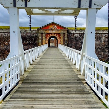 Skotland, Inverness - indgangen til det engelske Fort George