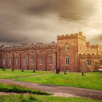 Skotland, Perth - Scone Palace hvor de skotske konger blev kronet