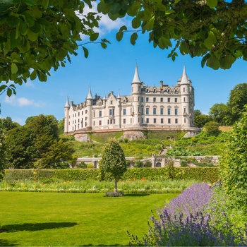 Dunrobin Castle i Skotland