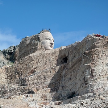 Monumentet Crazy Horse Memorial i South Dakota - USA