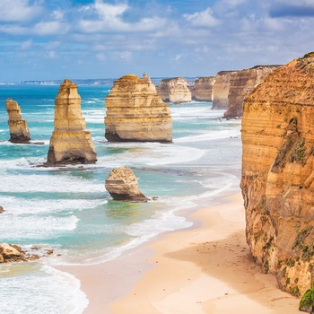 12 Apostle ved Great Ocean Road i South Australia