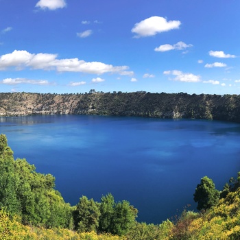 Mount Gambier og de blå sø, South Australia