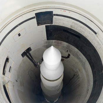 Minuteman Missile Silo i South Dakota, USA