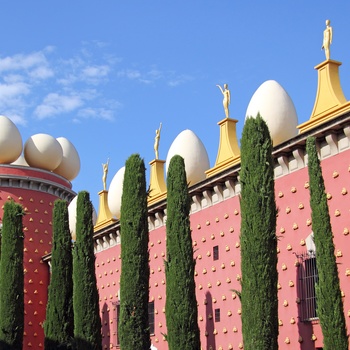 Dali museum i Figueres, Costa Brava i Spanien