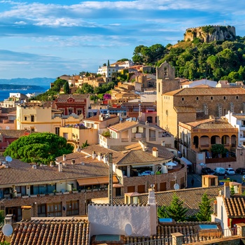 Fiskerbyen L'Estartit ved Costa Brava i Nordspanien