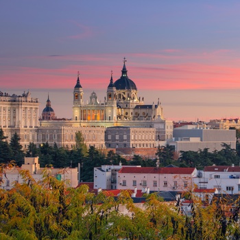 Santa Maria la Real de La Almudena Cathedral i Madrid 