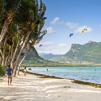 Stranden Le Morne Beach i Mauritius