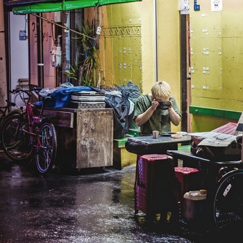 Streetfood Osaka Japan - Foto Hector Marquez Unsplash