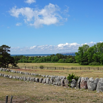 Stenskib/grav, Gannarves på Gotland, Sydsverige