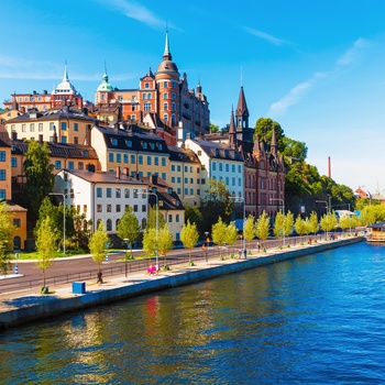 Stockholm på en sommerdag, Sverige